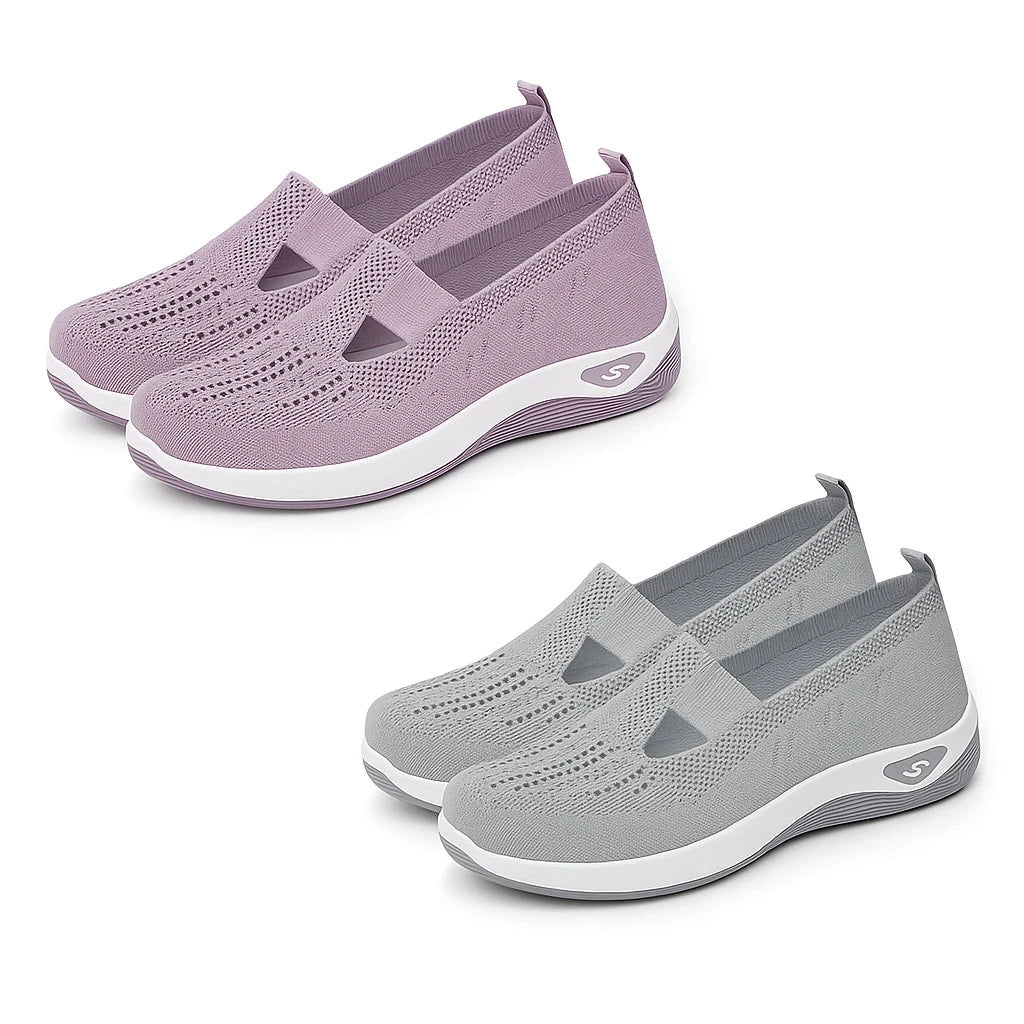 Promoção 2 Tênis Ortopédico Ultra Comfort Calce Fácil + Palmilha grátis