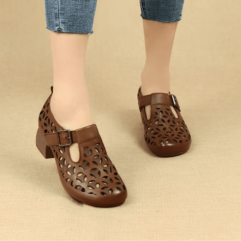 Sandália Feminina Confortável - Eliza (Edição Retrô Limitada)