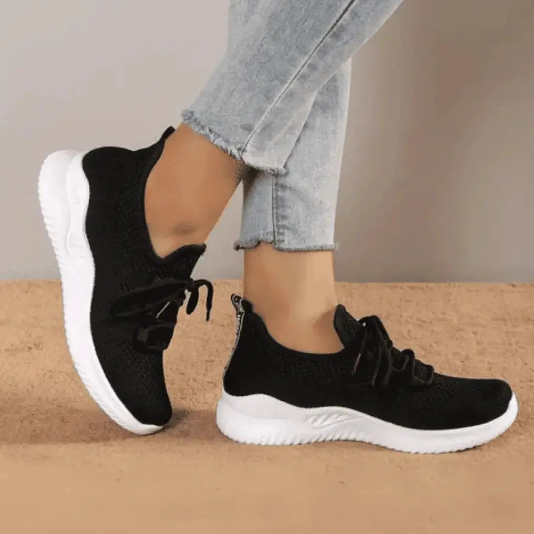 Tênis Ortopédico FlexiComfort Calce Fácil + Palmilha Grátis