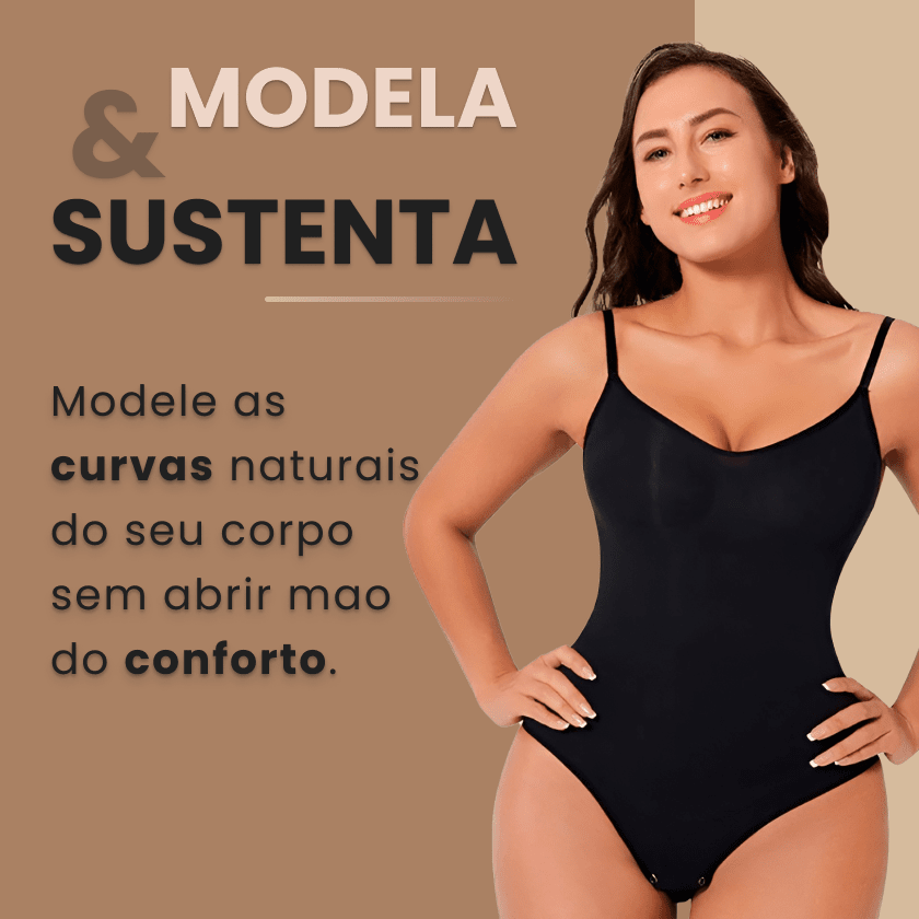 [COMPRE 1 LEVE 2] - Body Modelador Elite Shape + Brinde Calcinha Modeladora