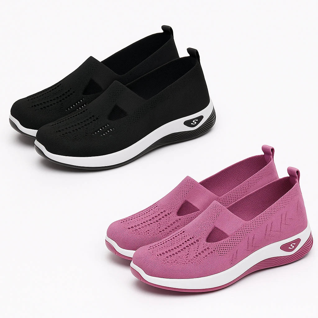 Promoção 2 Tênis Ortopédico Ultra Comfort Calce Fácil + Palmilha grátis